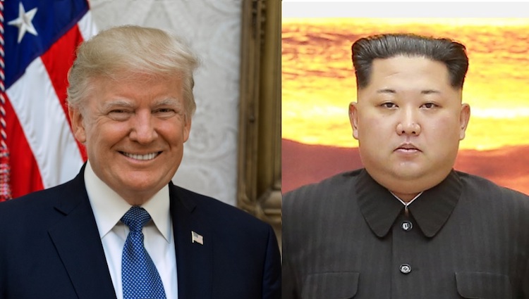 Image: Montage of Trump and Kim. Credit: Wikimedia Commons