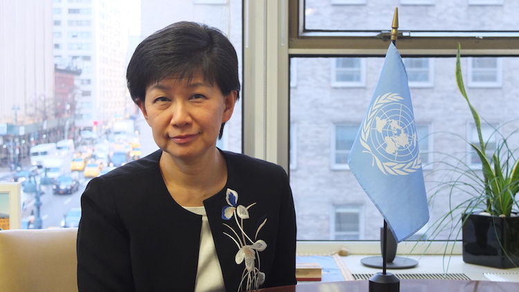 Photo: Izumi Nakamitsu, the UN High Representative for Disarmament Affairs (UNODA). Credit: UNODA