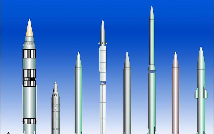 Photo: Intermediate-range ballistic missiles. Credit: Wikimedia Commons