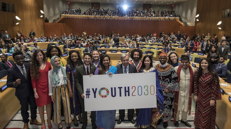 Photo: High-level Event on Youth2030: Launch of the UN Youth Strategy and Generation Unlimited Partnership (UN Photo)