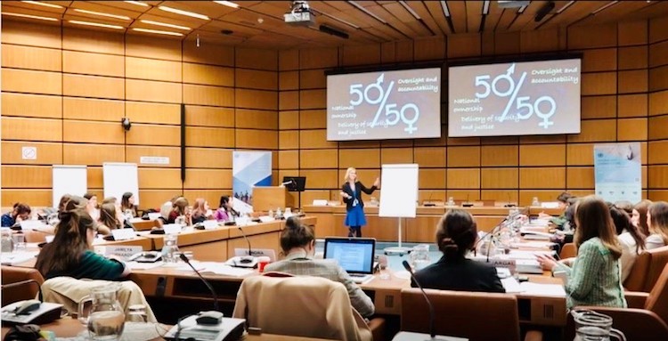 Photo: The OSCE-ODA Scholarship for Peace and Security focuses on training young professionals -women in particular- in conflict prevention, conflict management and conflict resolution through arms control, disarmament and non-proliferation. Credit: UNODA