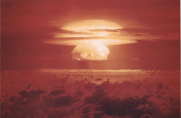 Image: The United States conducted the first in a series of high-yield thermonuclear weapon design tests, the Castle Bravo test, at Bikini Atoll, Marshall Islands, as part of Operation Castle on 1 March 1954. Credit: U.S. Department of Energy. Credit: U.S. Department of Energy.