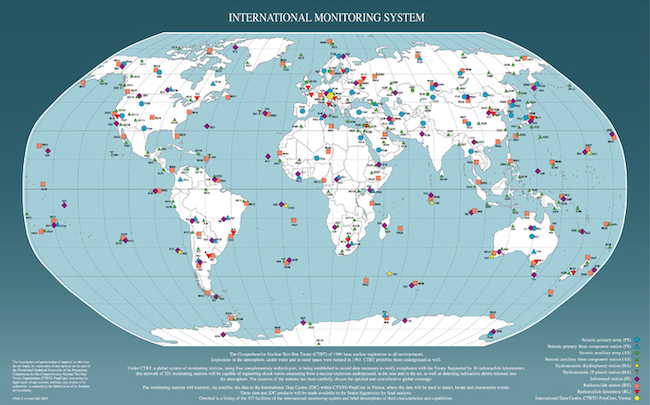 Image: More than 300 International Monitoring System (IMS) facilities certified out of the 337 the CTBTO has planned are already in operation. Credit: CTBTO.