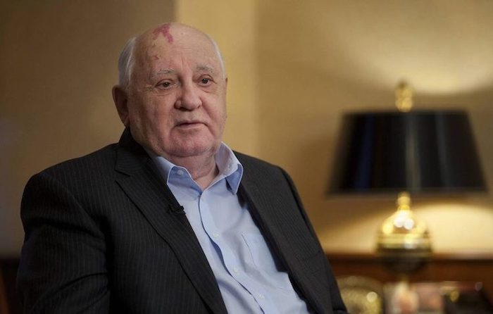 Photo: Former Soviet President Mikhail Gorbachev.