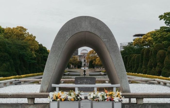 Photo: Peace Park in Hiroshima where a flame will continue to burn until there are no more nuclear weapons in the world. (Credit: Unsplash)